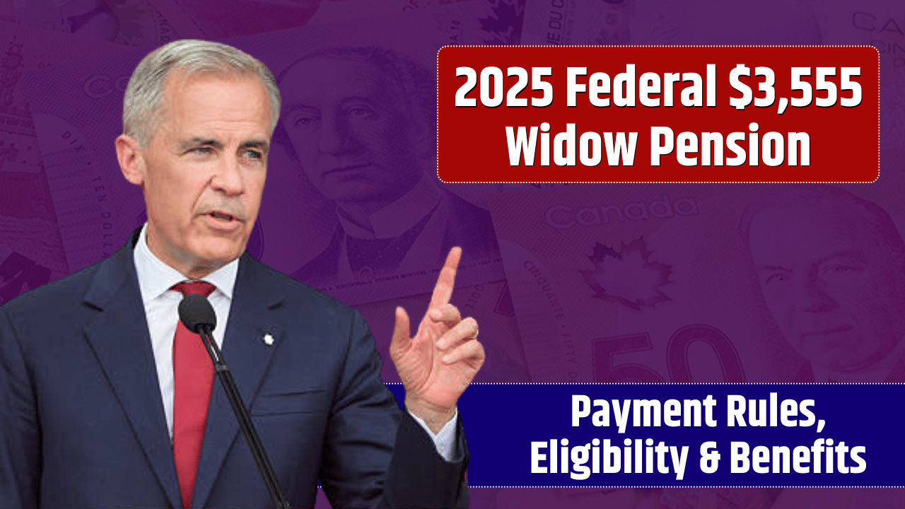 Federal $3,555 Widow Pension Set for 2025, Check Payment Rules, Eligibility and Many Benefits